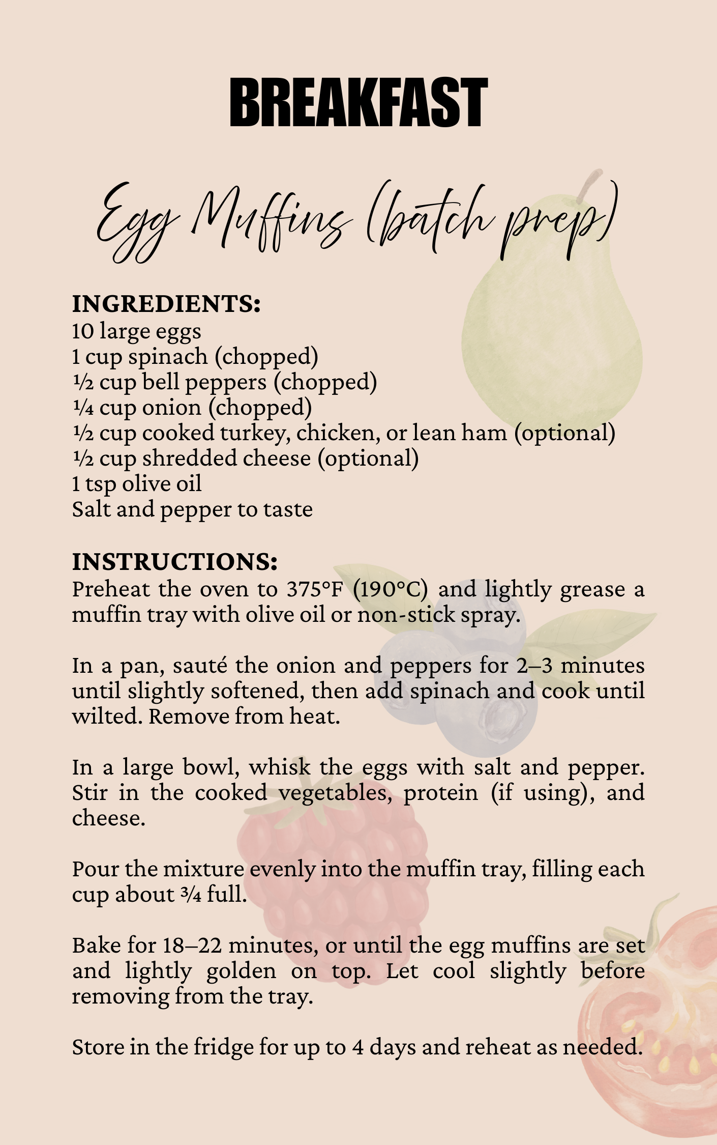 Busy Mom's Kitchen Companion Recipe Book