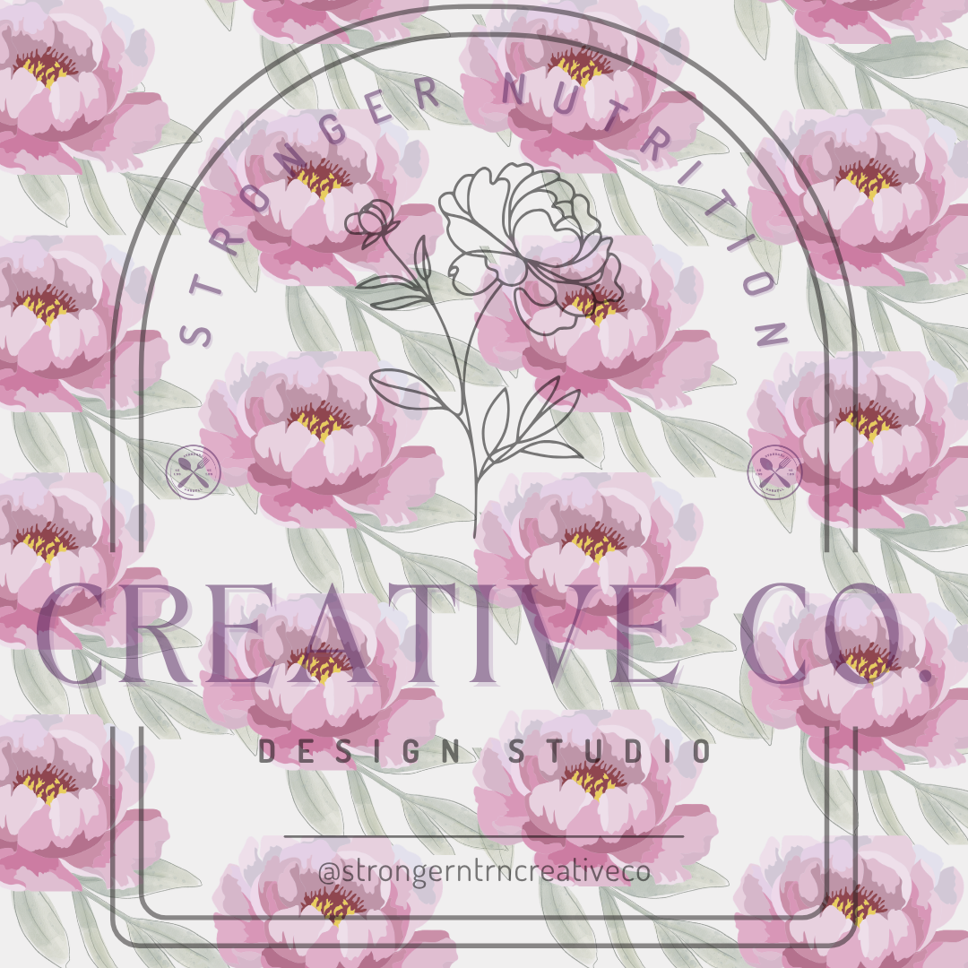 Pink Peony - Pattern