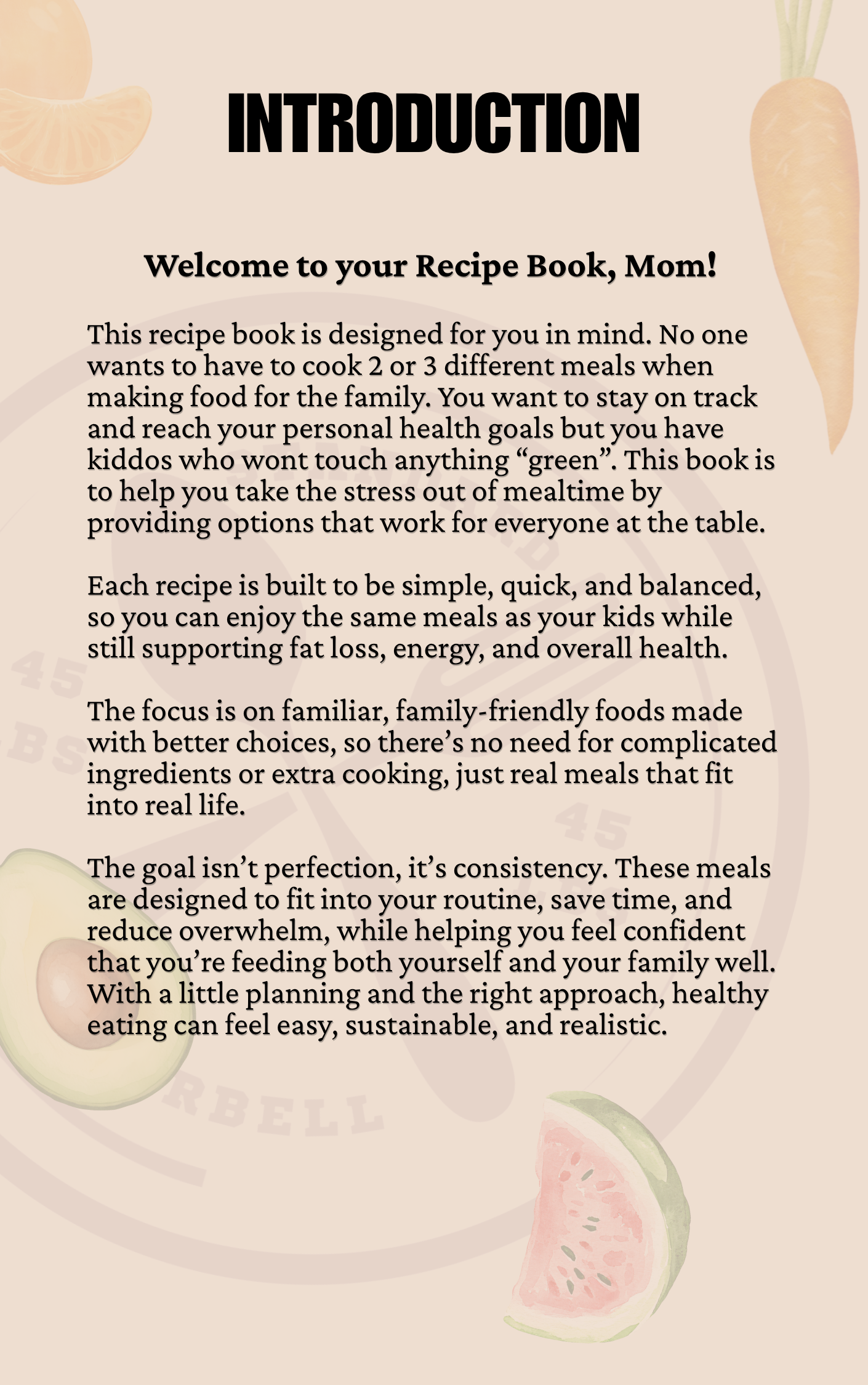Busy Mom's Kitchen Companion Recipe Book